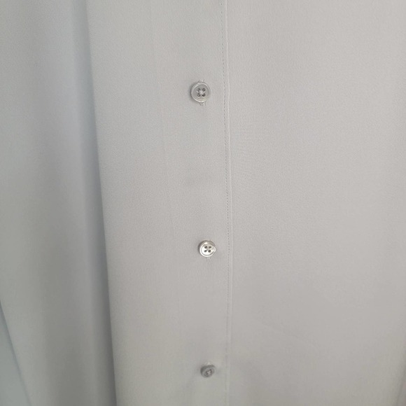 Helmut Lang Long Sleeve Grey Blouse Size M - Picture 3 of 6